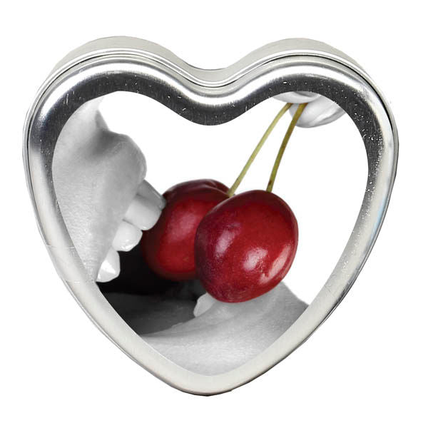 Edible Massage Candle Cherry, Front View | Flirtybay.com.au